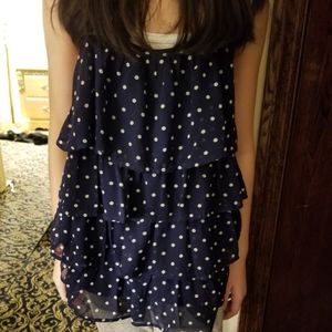 cute poka dot tank top (teen)